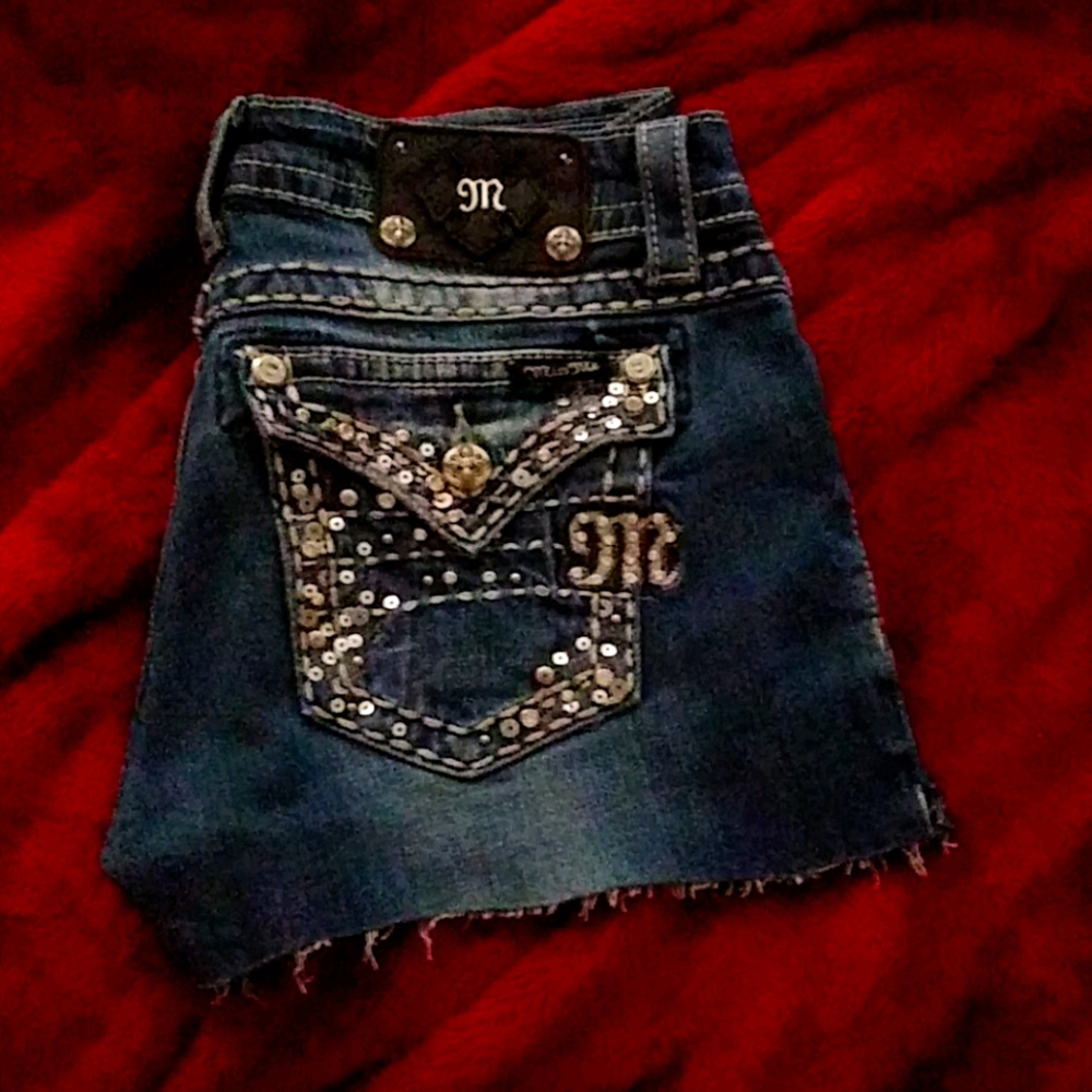 Miss me cut off shorts